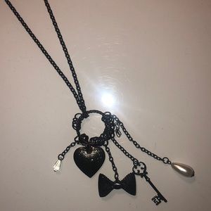 Vintage necklace with charms